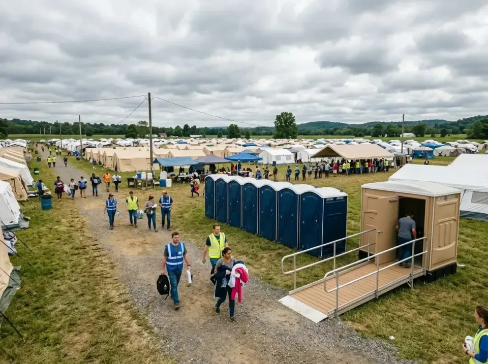 disaster-relief-camp-restrooms-010 — frequently asked questions, Dumpster & Portable Bathrooms Rental in Falfurrias, TX